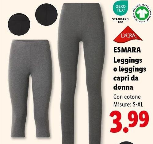 Esmara - Leggings O Leggings Capri Da Donna