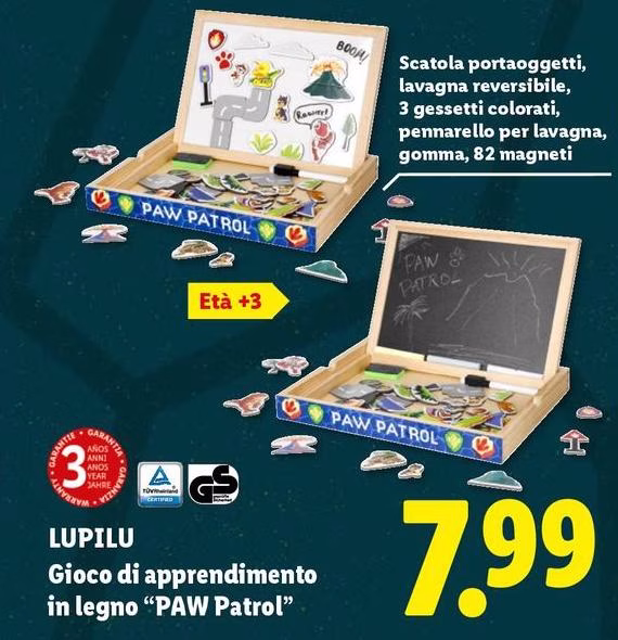 Lupilu - Gioco Di Apprendimento In Legno "Paw Patrol"