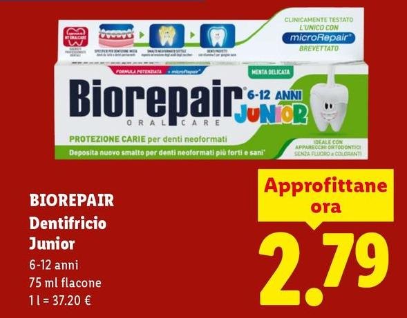 Biorepair - Dentifricio Junior