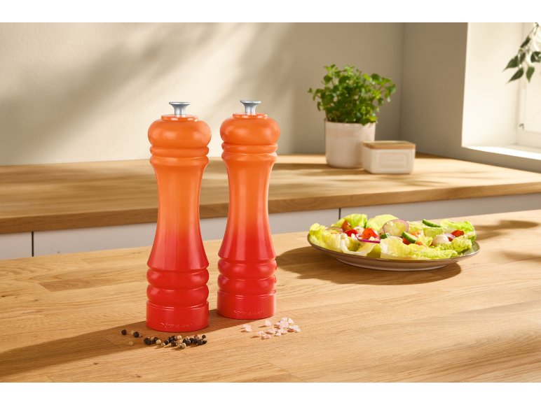 Macinasale/pepe in legno, 2 pezzi