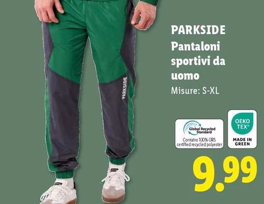 Parkside - Pantaloni Sportivi Da Uomo