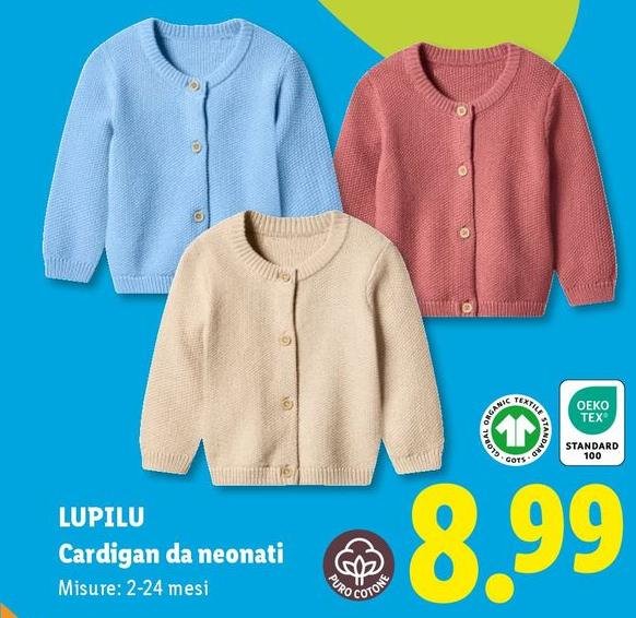 Lupilu - Cardigan Da Neonati