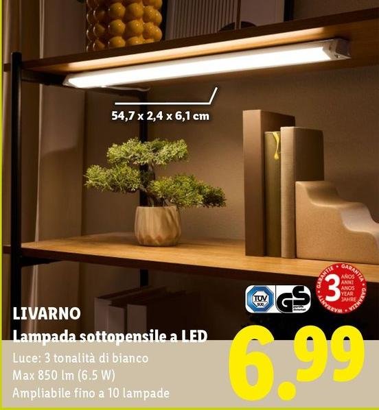 Livarno Home - Lampada Sottopensile A Led