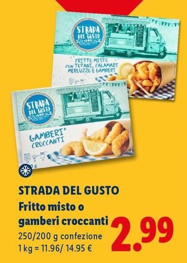 Strada Del Gusto - Fritto Misto O Gamberi Croccanti