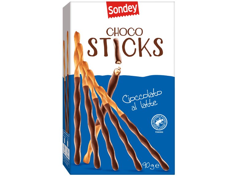 Bastoncini ricoperti di cioccolato