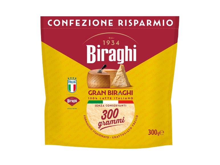 Gran Biraghi grattugiato fresco