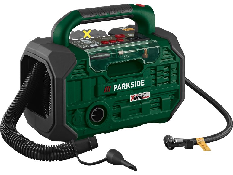Compressore e pompa ricaricabili