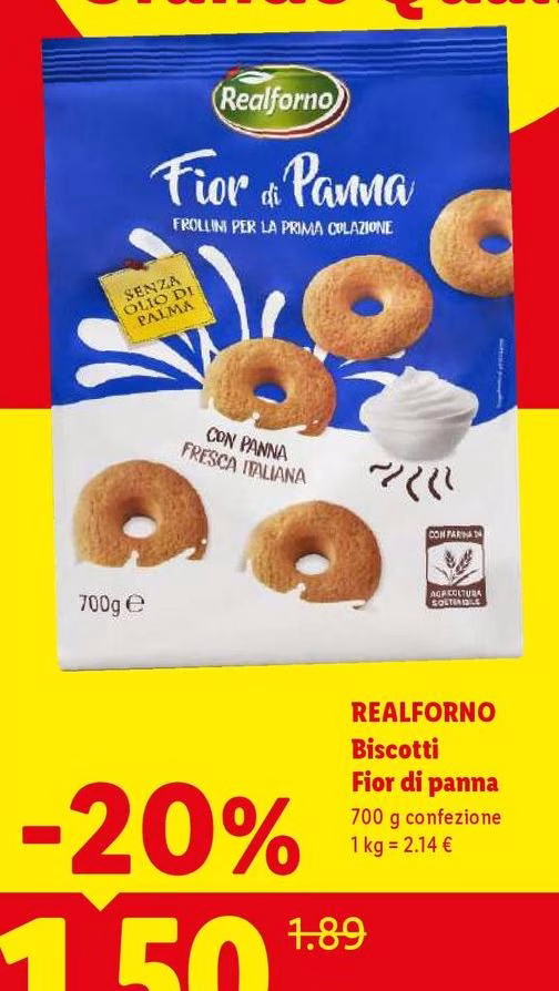 Realforno - Biscotti Fior Di Panna