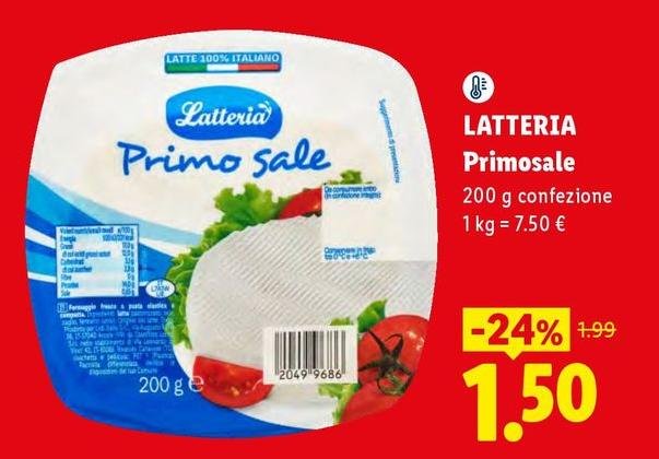 Primo sale - Primosale
