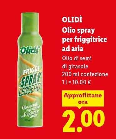 Semi - Olio Spray Per Friggitrice Ad Aria