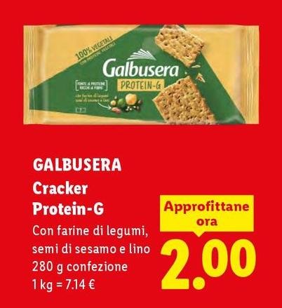 Galbusera - Cracker Protein-G