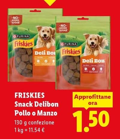 Friskies - Snack Delibon Pollo O Manzo
