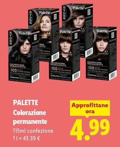 Palette - Colorazione Permanente
