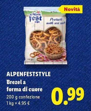 Alpen fest - Brezel A Forma Di Cuore