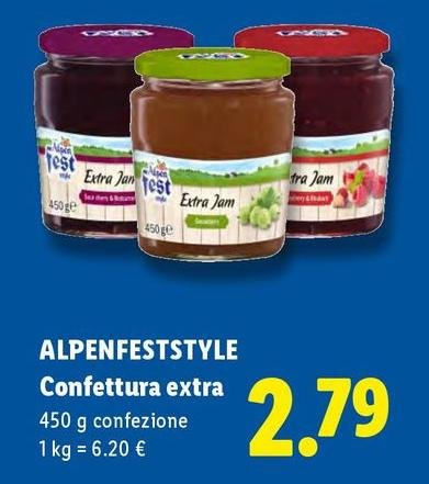 Alpen fest - Confettura Extra
