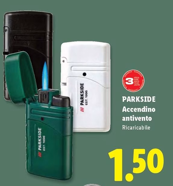 Parkside - Accendino Antivento