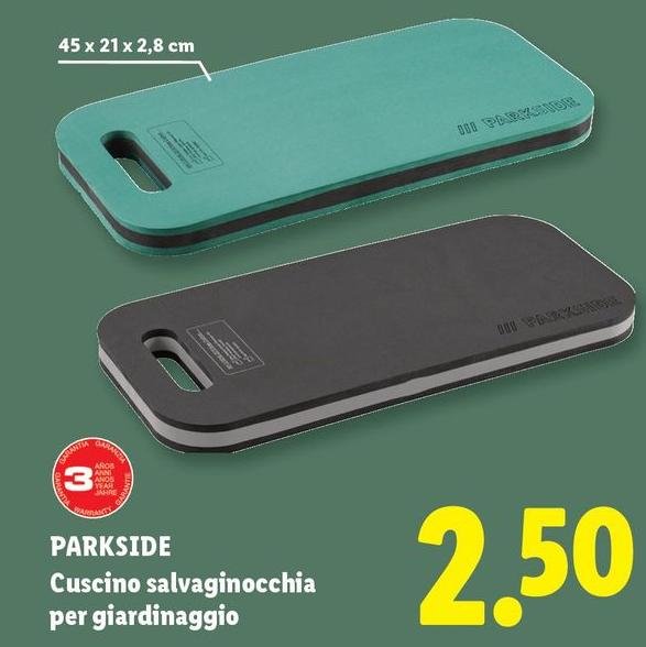 Parkside - Cuscino Salvaginocchia Per Giardinaggio
