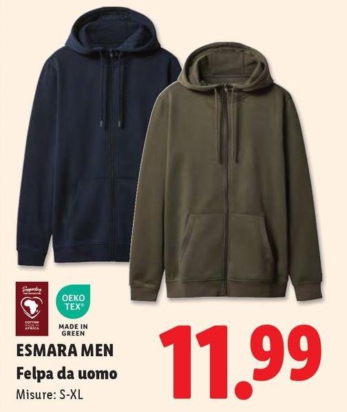 Oeko Tex - Felpa Da Uomo