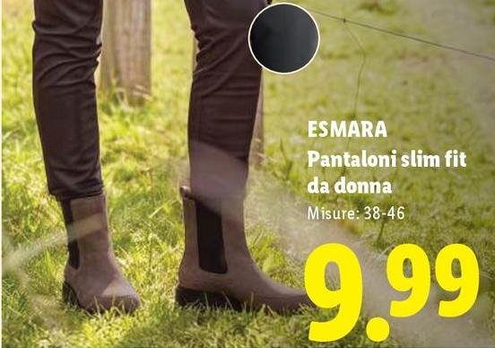 Esmara - Pantaloni Slim Fit Da Donna