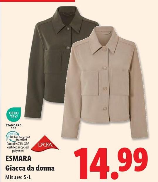 Oeko Tex - Giacca Da Donna
