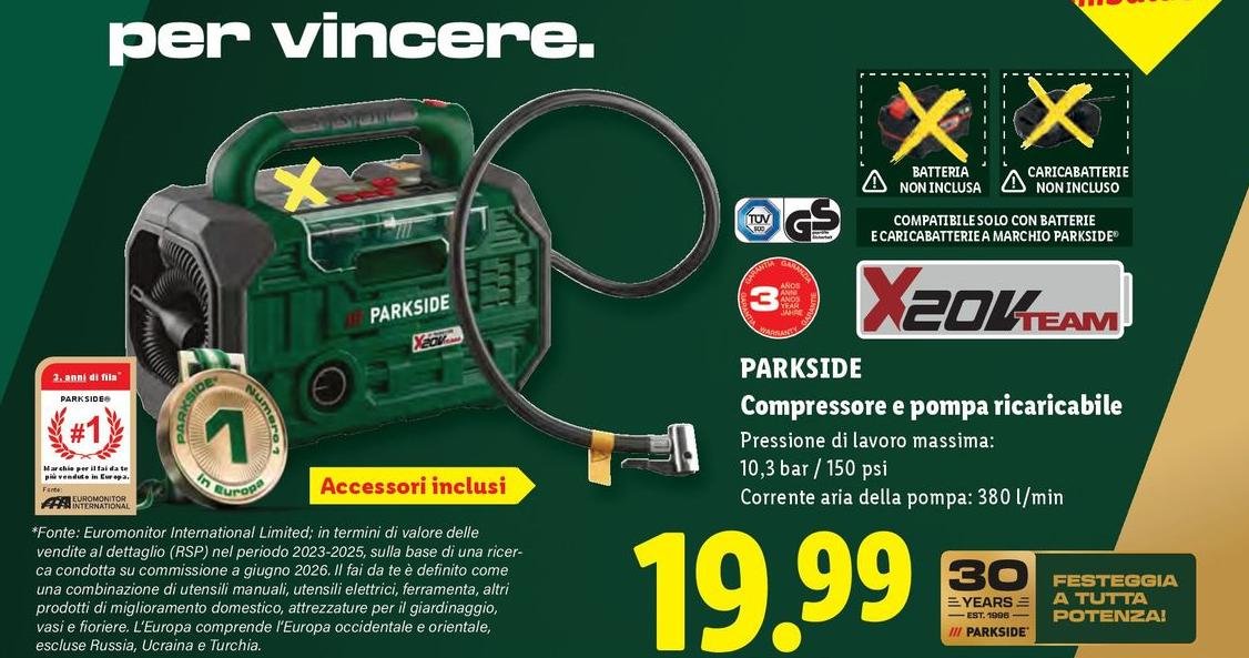 Compassoro, Pompa Ricaricabile