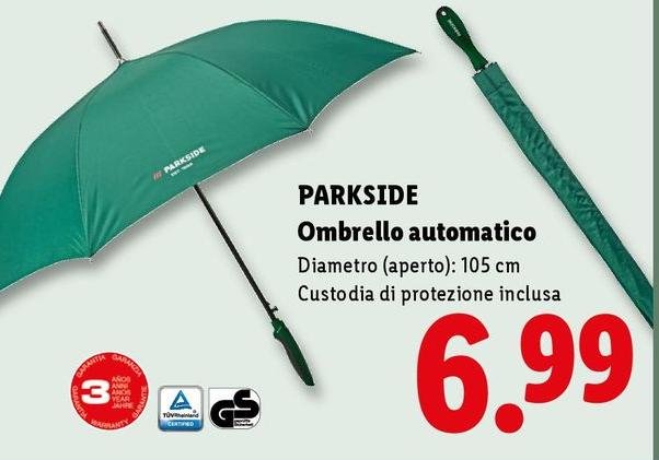 Parkside - Ombrello Automatico