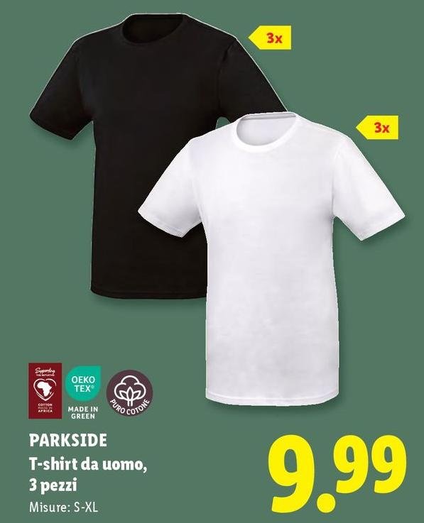 Tex - T-shirt Da Uomo, 3 Pezzi
