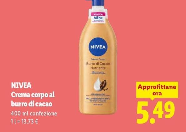 Nivea - Crema Corpo Al Burro Di Cacao