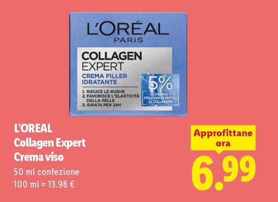 L'Oreal - Collagen Expert Crema Viso