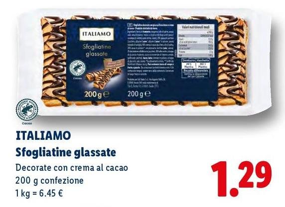 Italiamo - Sfogliatine Glassate