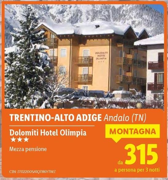 Dolomiti - Trentino-Alto Adige Andalo (TN)