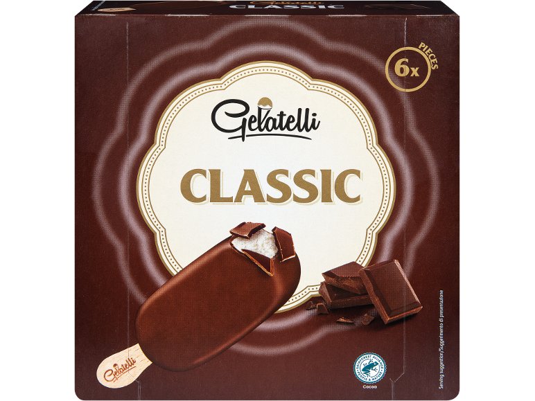 Stecchi gelato ricoperto
