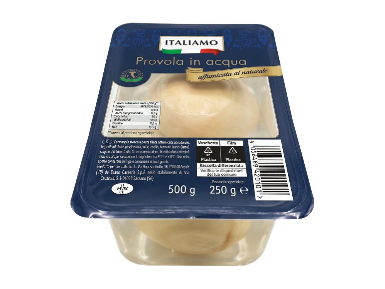 Provola affumicata in acqua