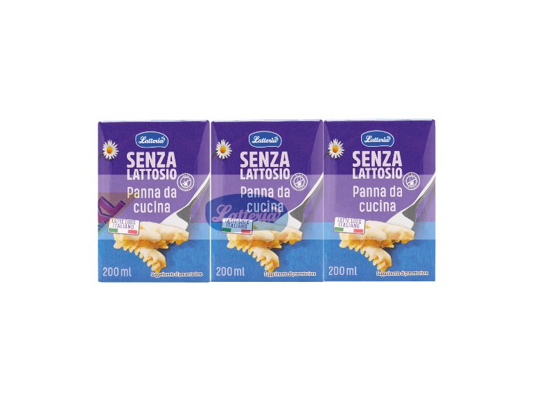 Panna da cucina senza lattosio XXL