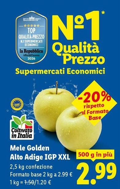 Mele Golden Alto Adige IGP XXL