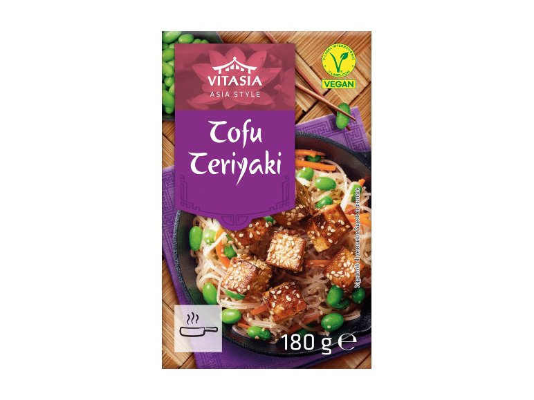 Tofu marinato in salsa teriyaki