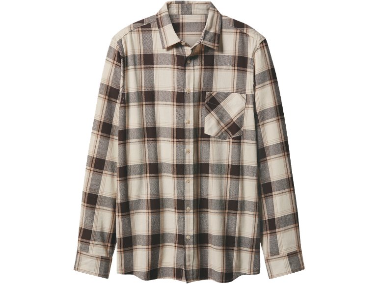 Camicia in flanella da uomo
