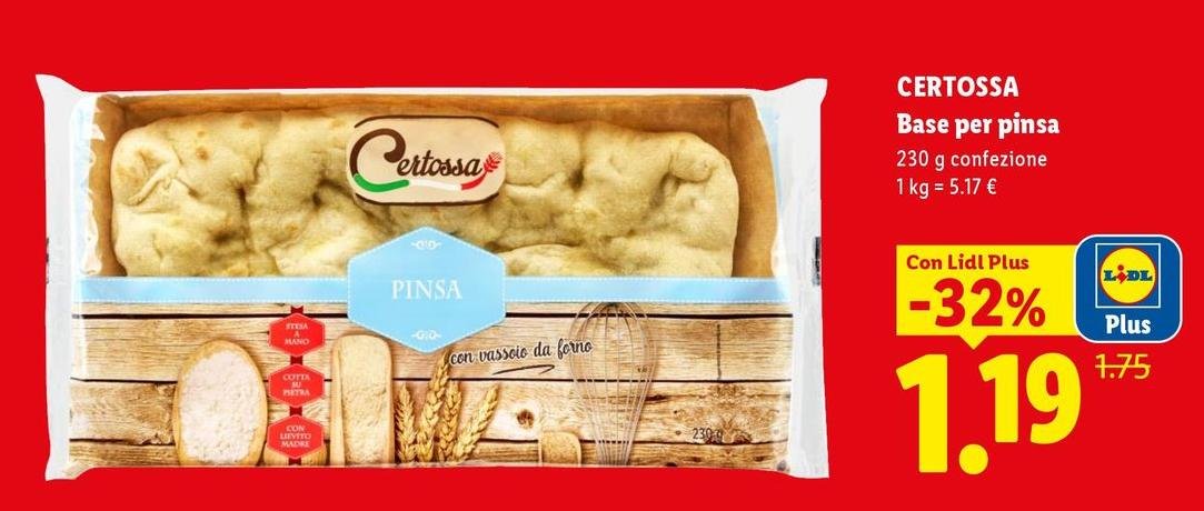 Certossa - Base Per Pinsa