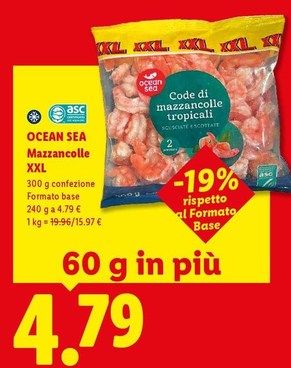 Ocean Sea - Mazzancolle XXL