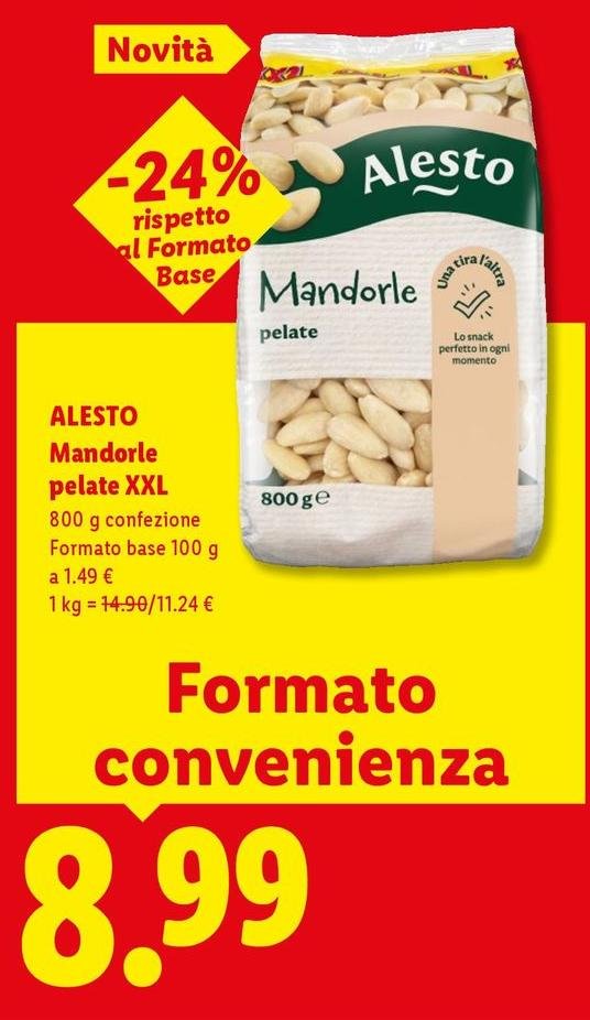 Alesto - Mandorle Pelate XXL