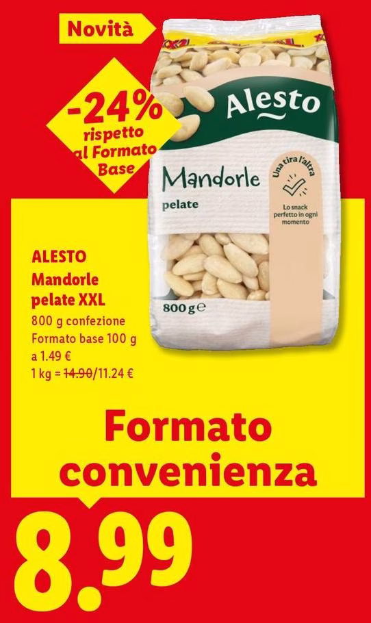 Alesto - Mandorle Pelate Xxl