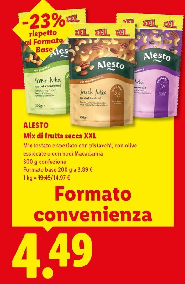 Alesto - Mix Frutta Secca XXL