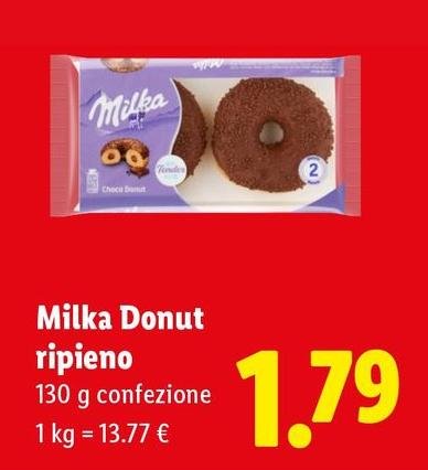 Milka - Donuts Ripieno