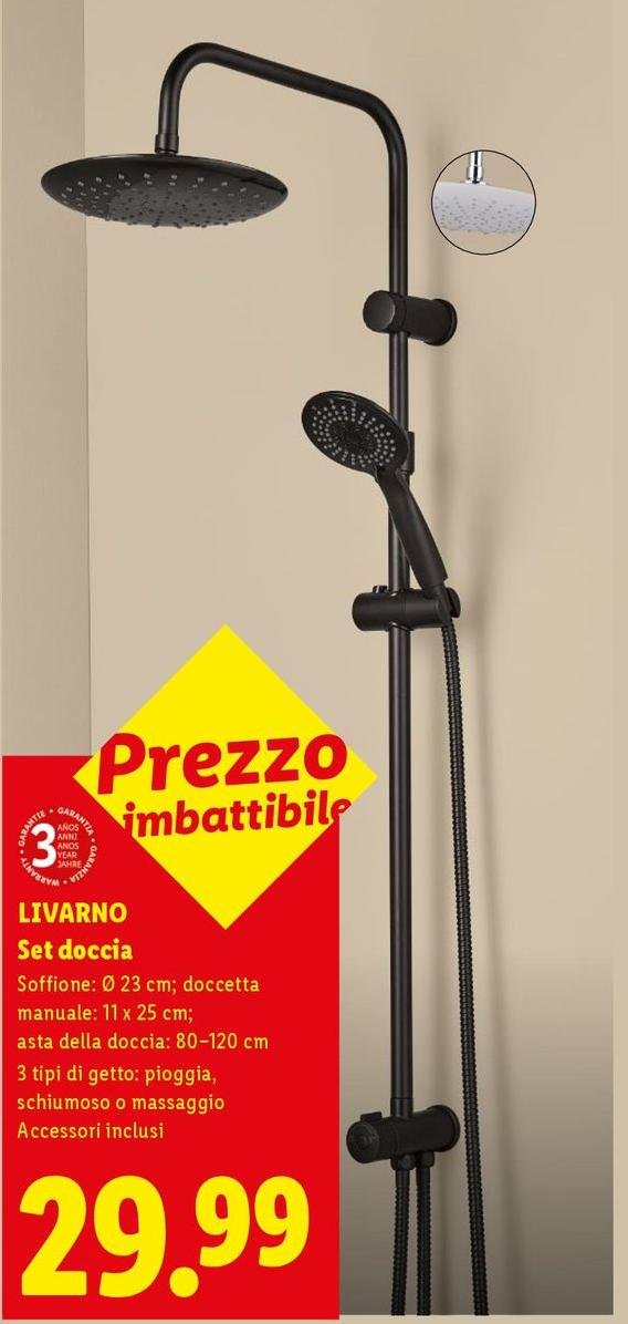 Livarno - Set Doccia