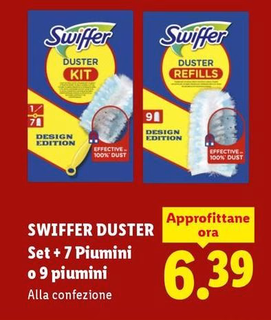 Swiffer - Duster Set + 7 Piumini O 9 Piumini