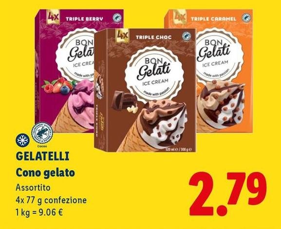 Gelati aloha - Gelatelli Cono Gelato