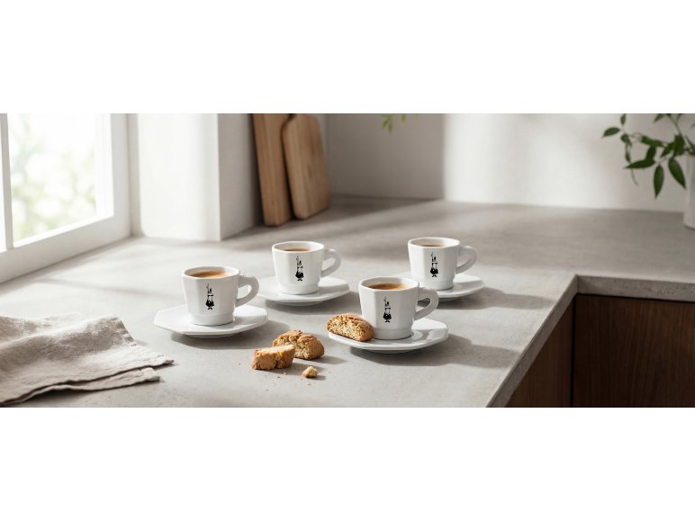 Set tazzine "Bialetti", 4 pezzi