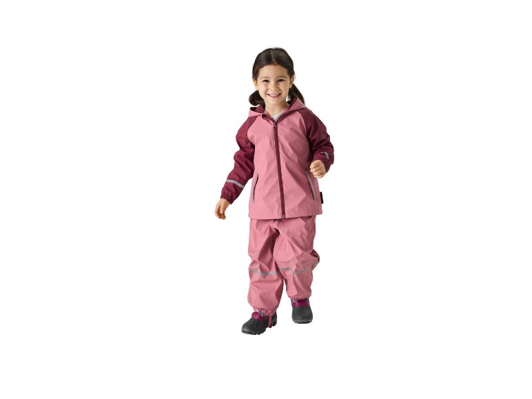 Giacca impermeabile da bambina