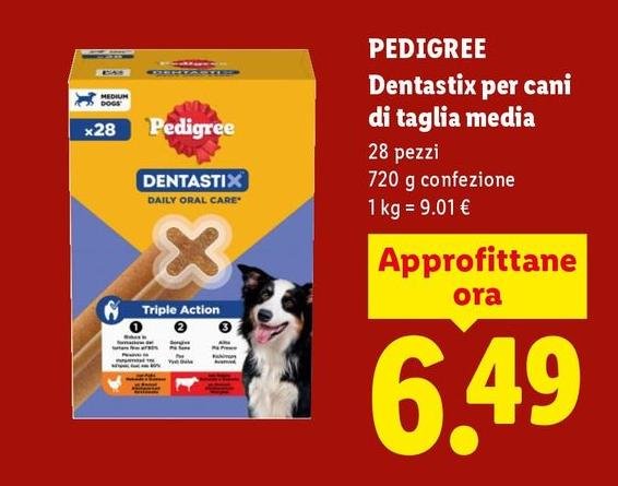 Pedigree - Dentastix Per Cani Di Taglia Media
