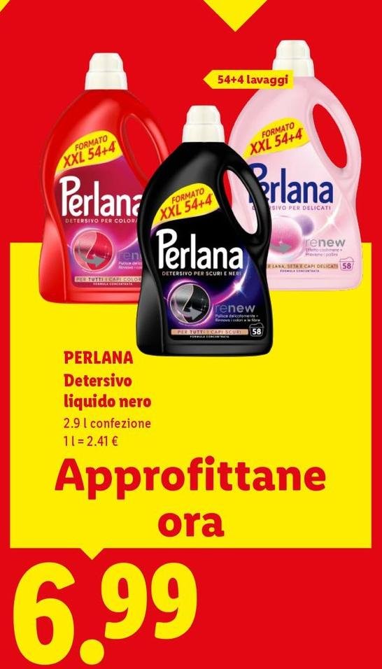 Perlana - Detersivo Liquido Nero